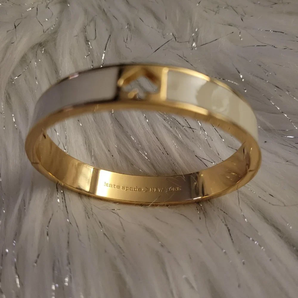 Kate Spade Hinged Bangle Bracelet - Picture 3 of 8